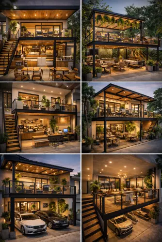 Mezannine Cafe Modern di Cipinang